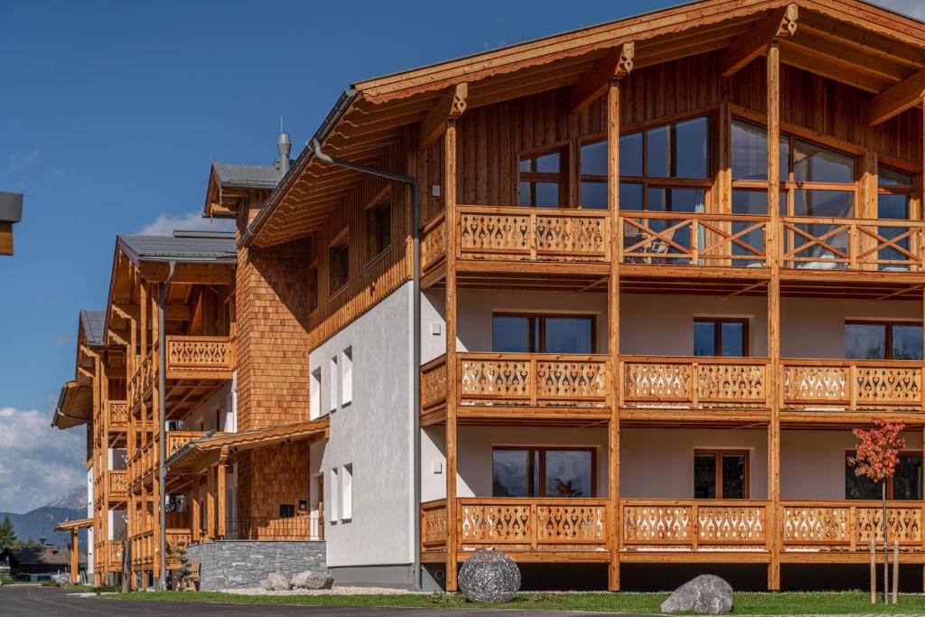 Budova, v ktorej sa apartmánový hotel nachádza