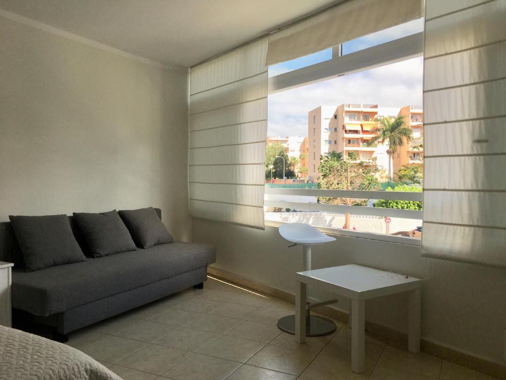 Posezení v ubytování Studio Los Cristianos Beach
