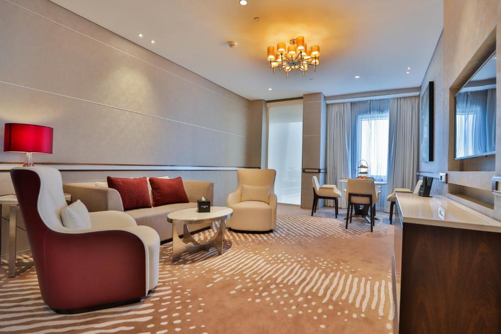 Area soggiorno di VIP Hotel Doha Qatar