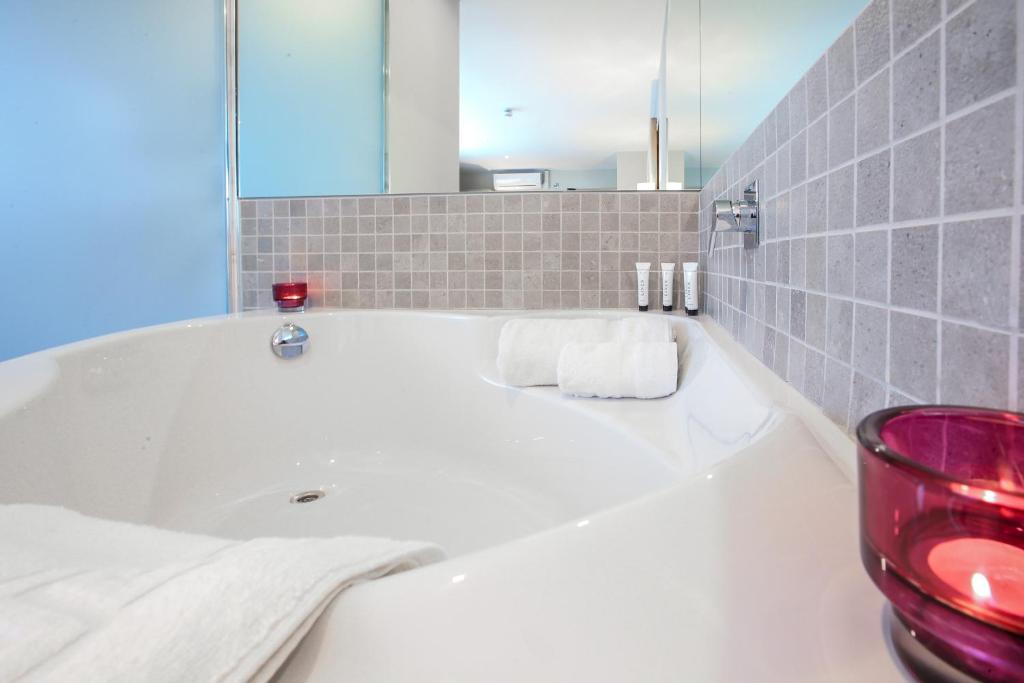 Koupelna v ubytování Gleesons Townhouse Booterstown