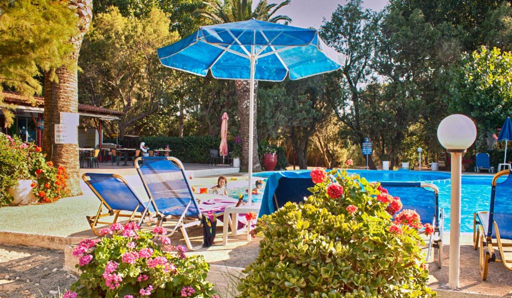 Bazén v ubytování Camping Nopigia nebo v jeho okolí