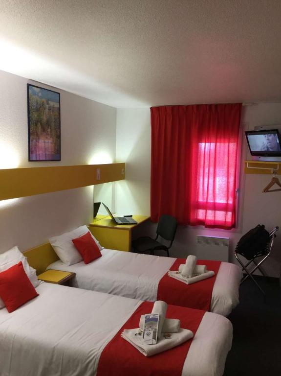 Quick Palace Poitiers - Chambre Lits Jumeaux