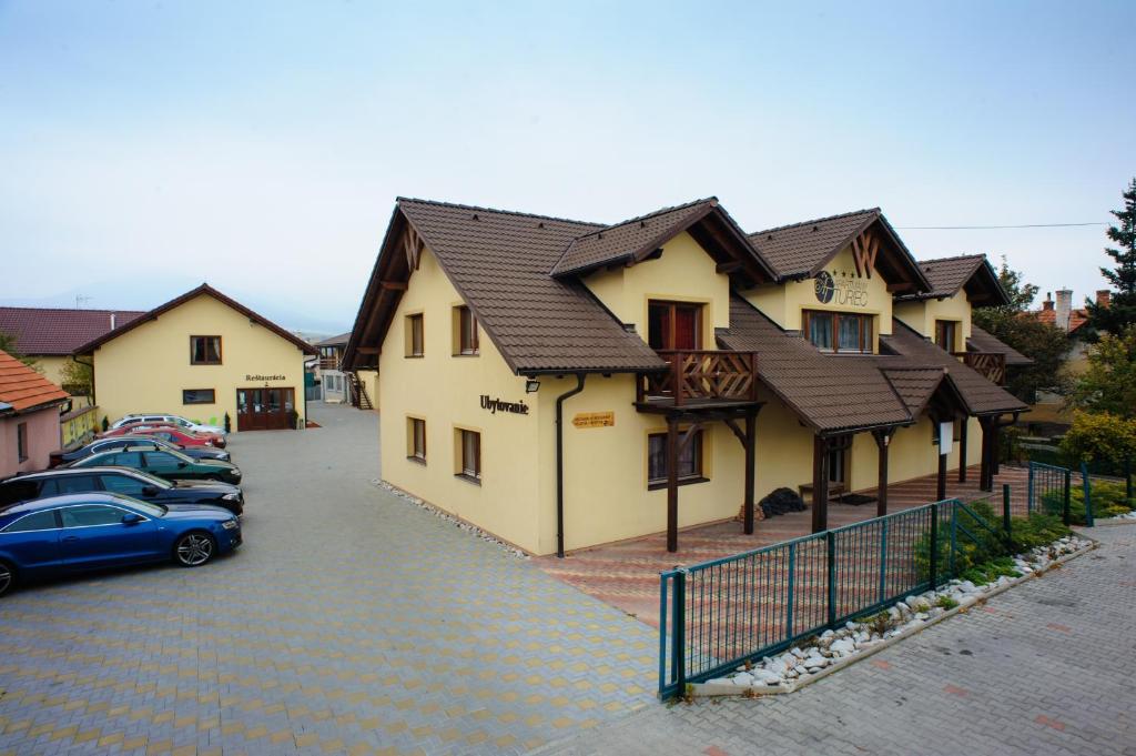 Budova, kde se penzion nachází