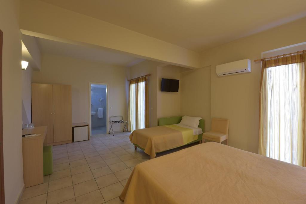 Postel nebo postele na pokoji v ubytování Park Hotel