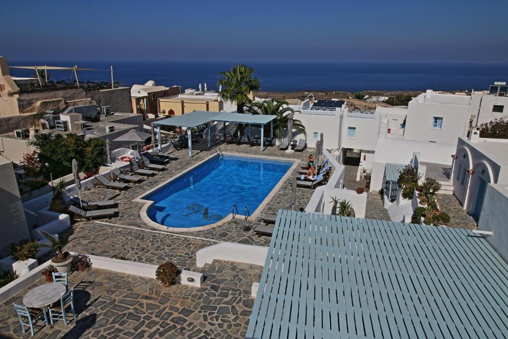 Het zwembad bij of vlak bij Aethrio Sunset Village - Oia
