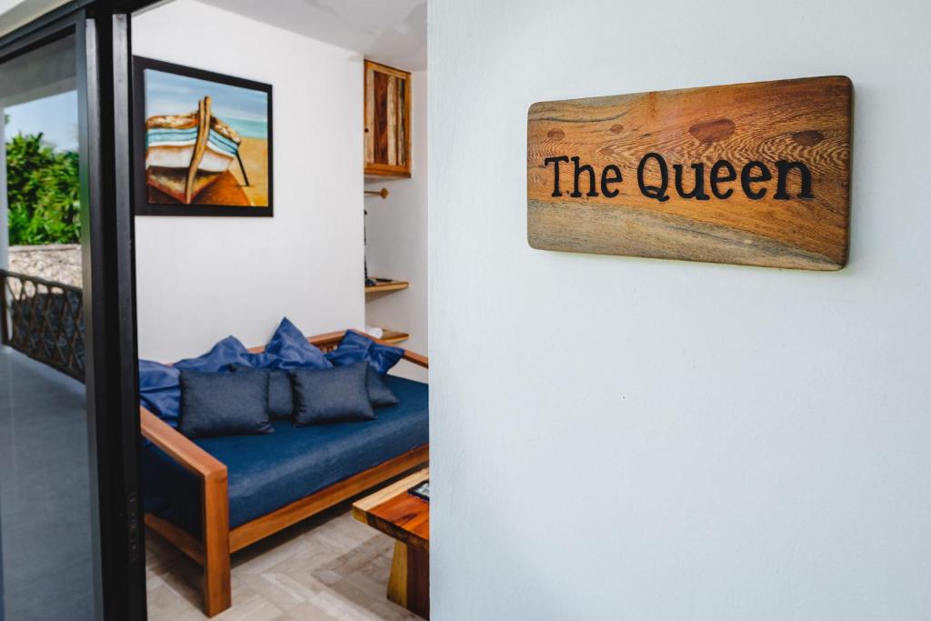 Posezení v ubytování Casa Cuyo Hotel