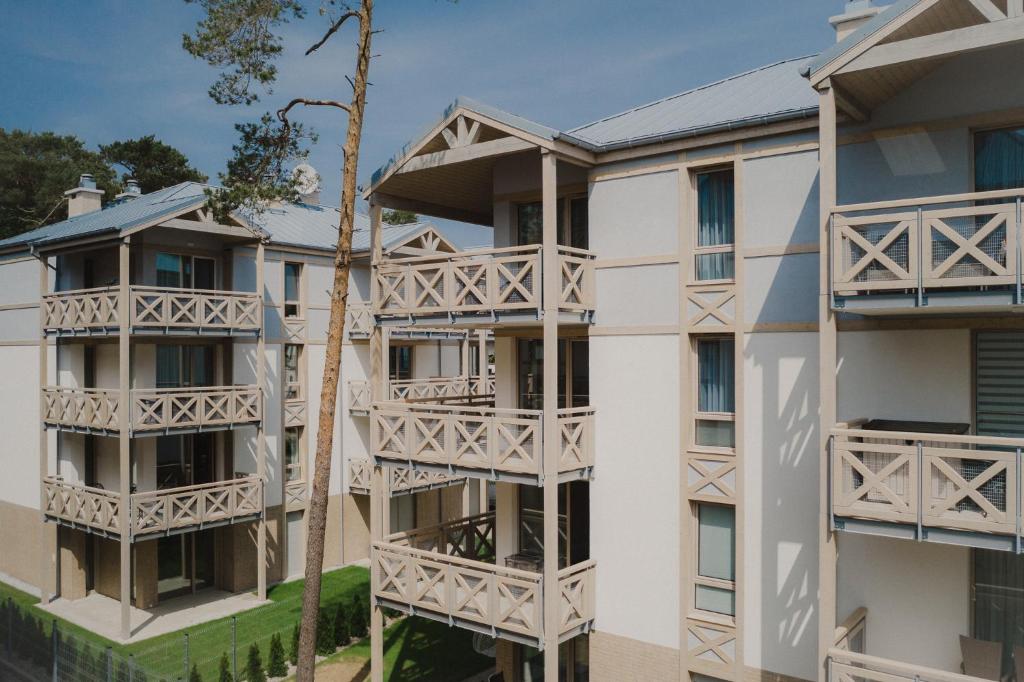 Budova, kde se apartmán nachází