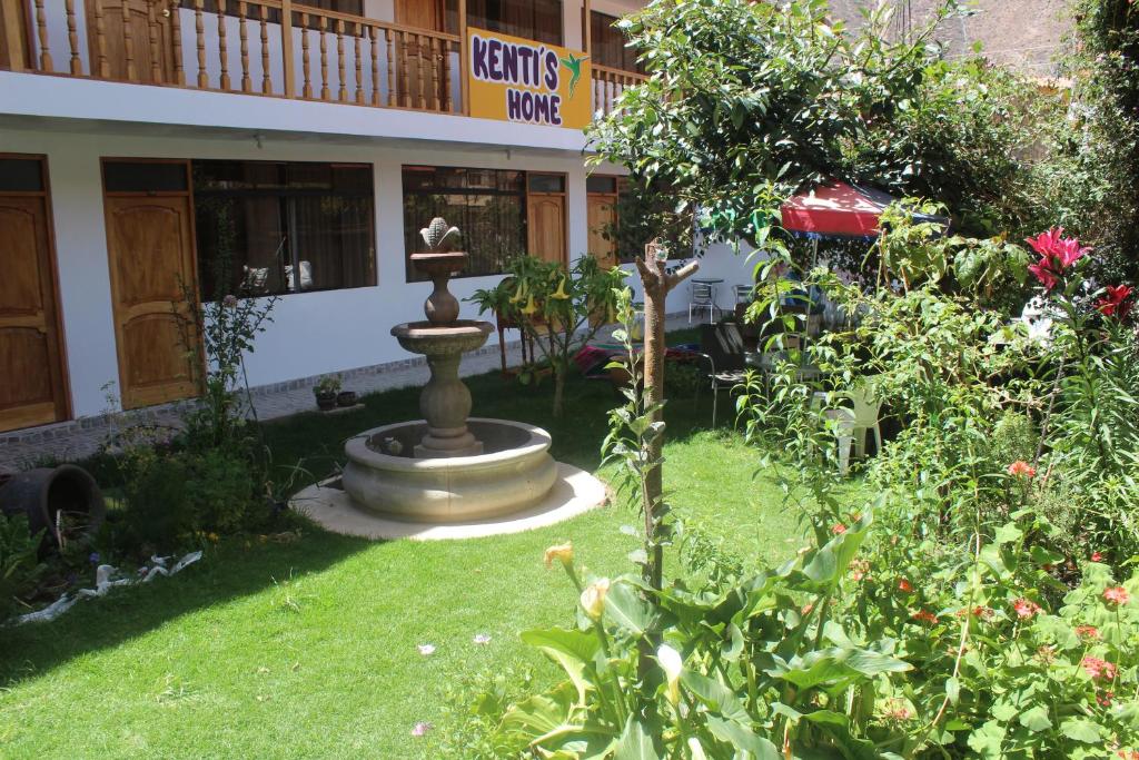 Zahrada ubytování Kenti's Home Ollantaytambo