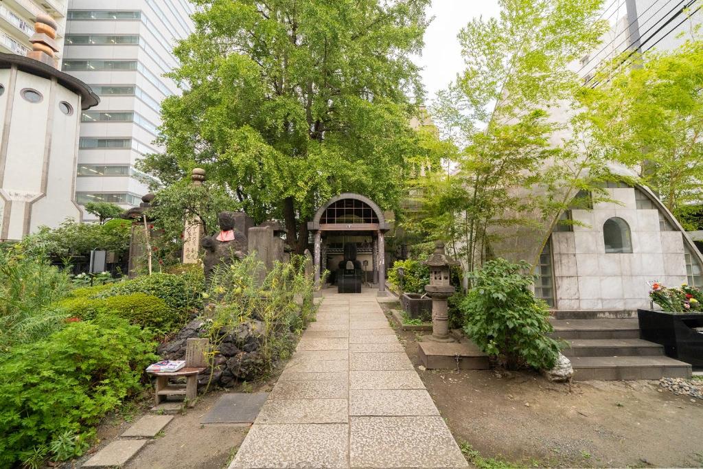Zahrada ubytování Pearl Hotel Ryogoku