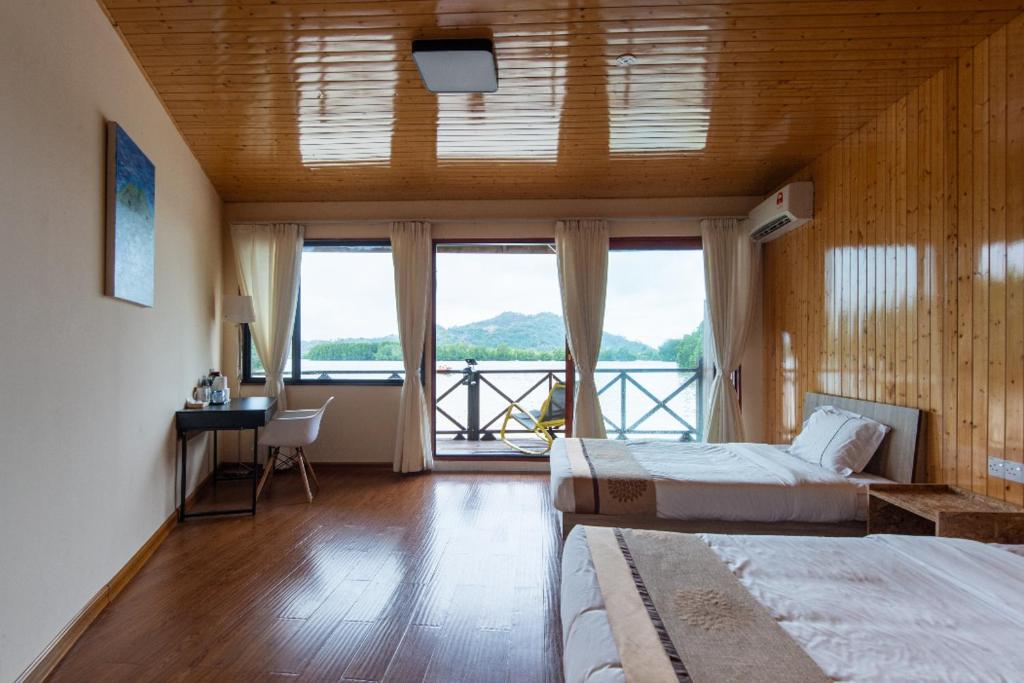 Gayang Friendly Water House Homestay - Superior Twin Room With Sea View