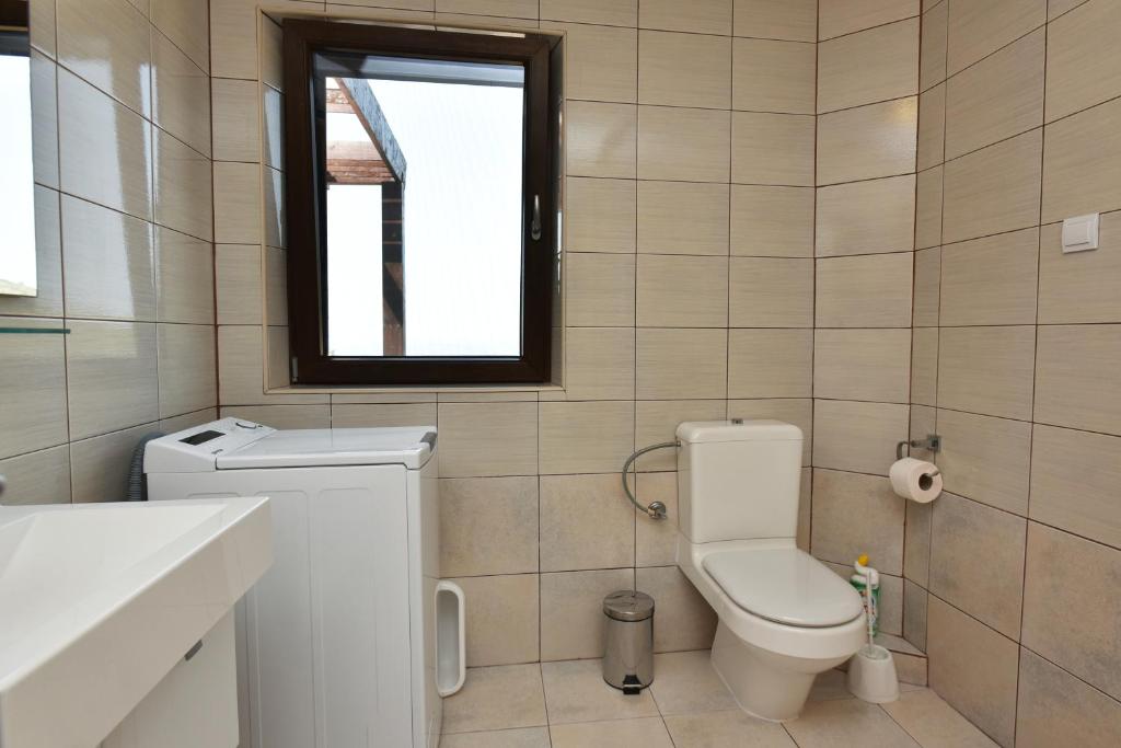 Koupelna v ubytování Villa Ariel