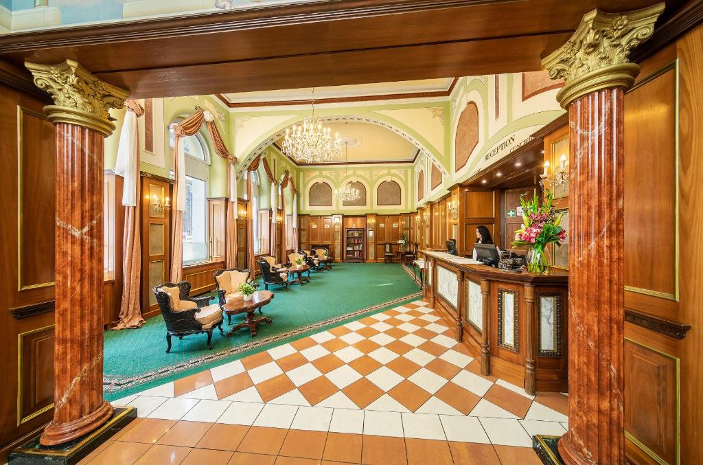 Część wypoczynkowa w obiekcie Hotel Bellevue Wien