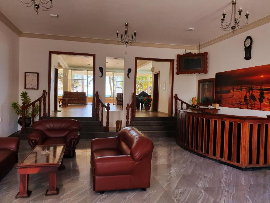 Posezení v ubytování Oasey Ayurveda Hotel