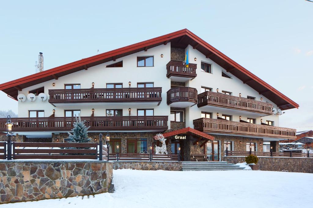 Budova, kde se hotel nachází