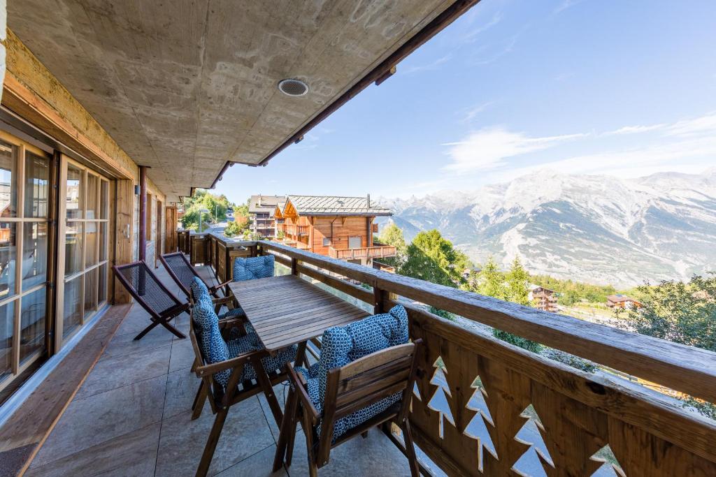 Nendaz 2 bedroom apartment - close ski lift R31 - Resim 6