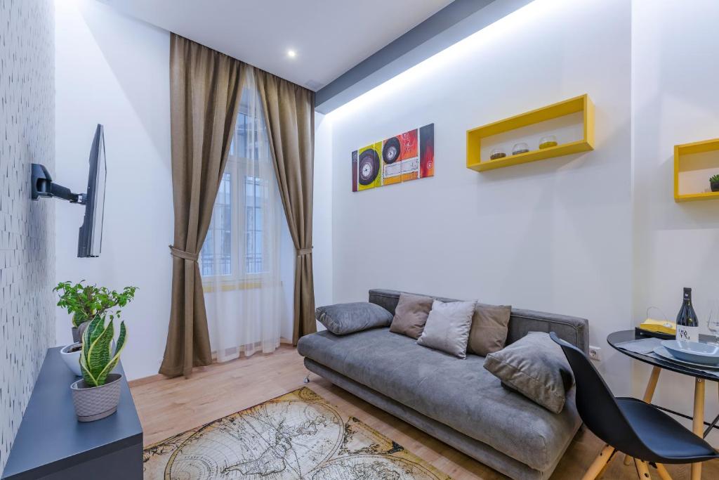 Posedenie v ubytovaní Amber / Navy Design Apartments with A/C