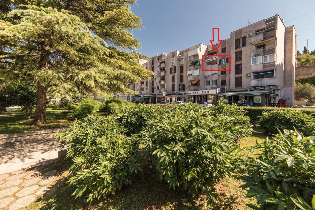 Budova, kde se apartmán nachází