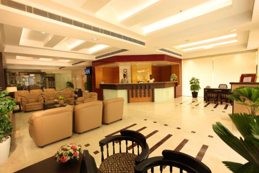 Vstupní hala nebo recepce v ubytování Hotel Airlink Castle