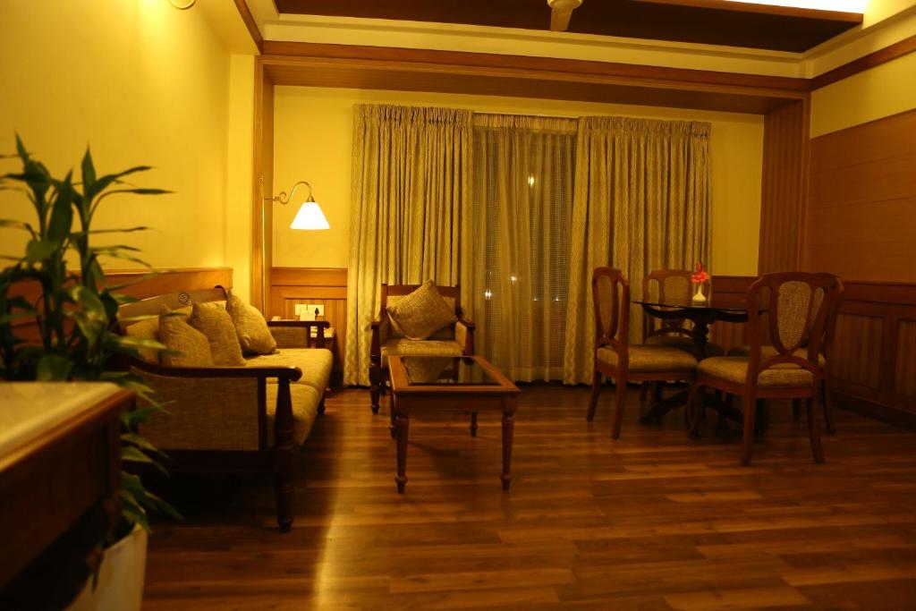 Posezení v ubytování Hotel Airlink Castle