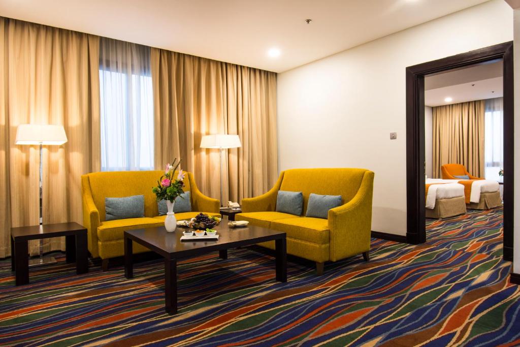 Posezení v ubytování City Seasons Hotel & Suites Muscat