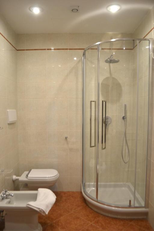 Koupelna v ubytování Da Domè Charm Rooms
