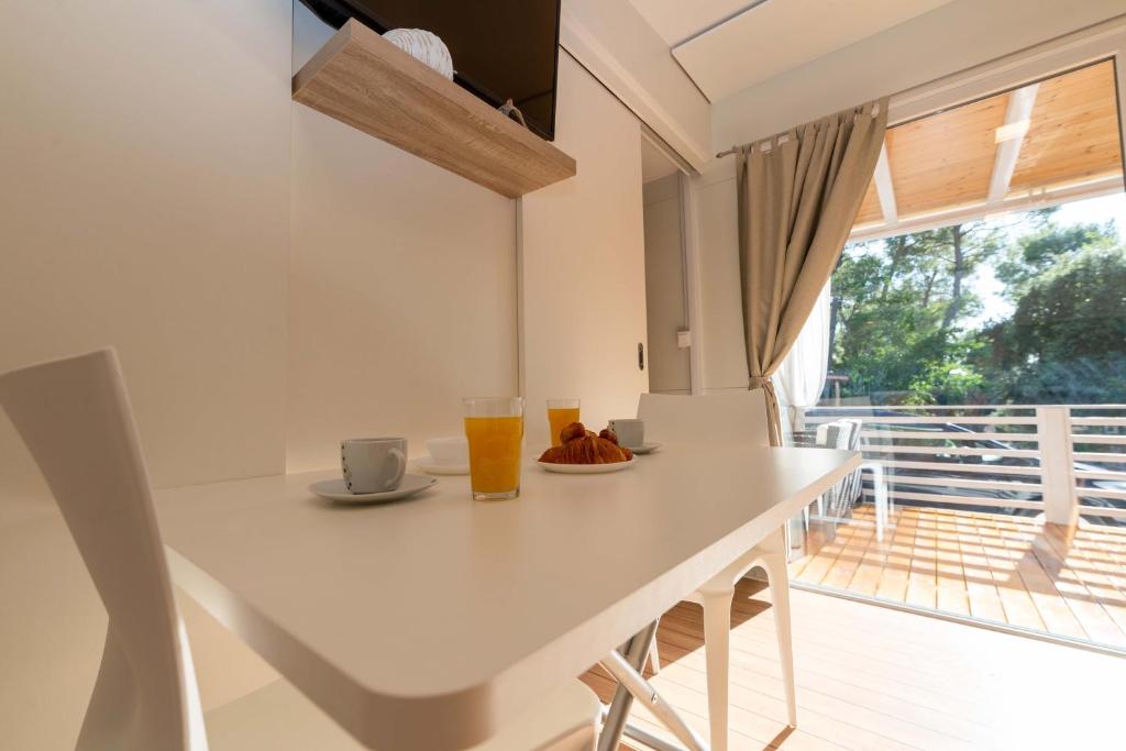 Balkón nebo terasa v ubytování Beach Beauty Mobile Home - Biograd, Soline