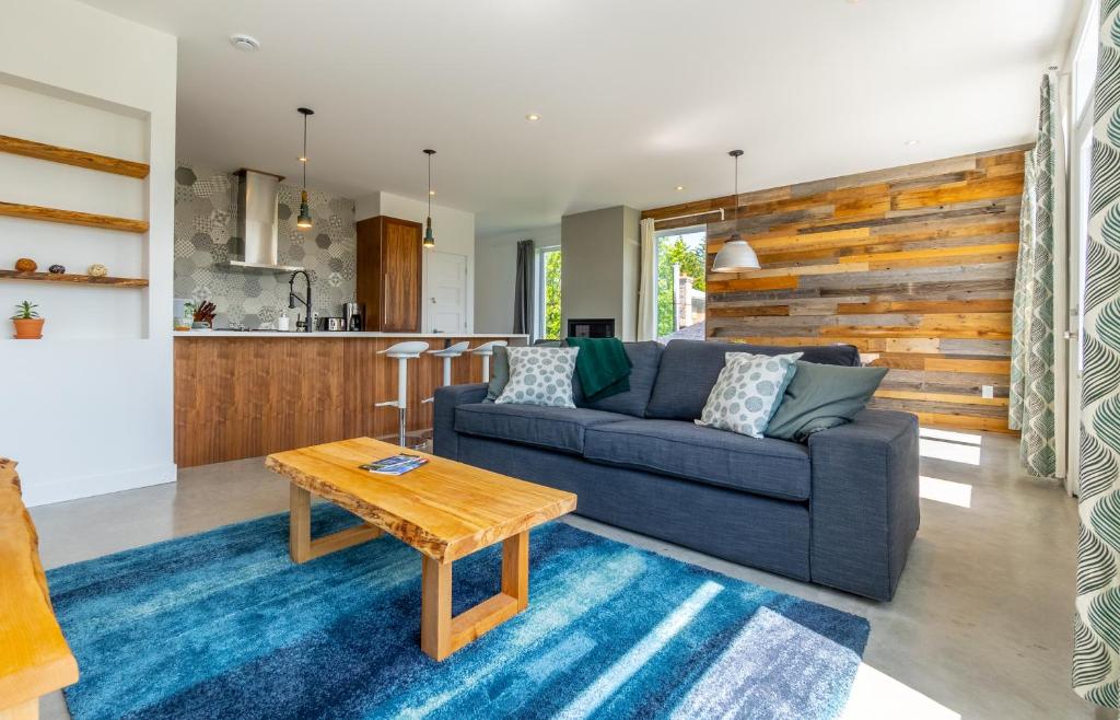 Kuchyň nebo kuchyňský kout v ubytování Hôtel-Appartements de la Gare