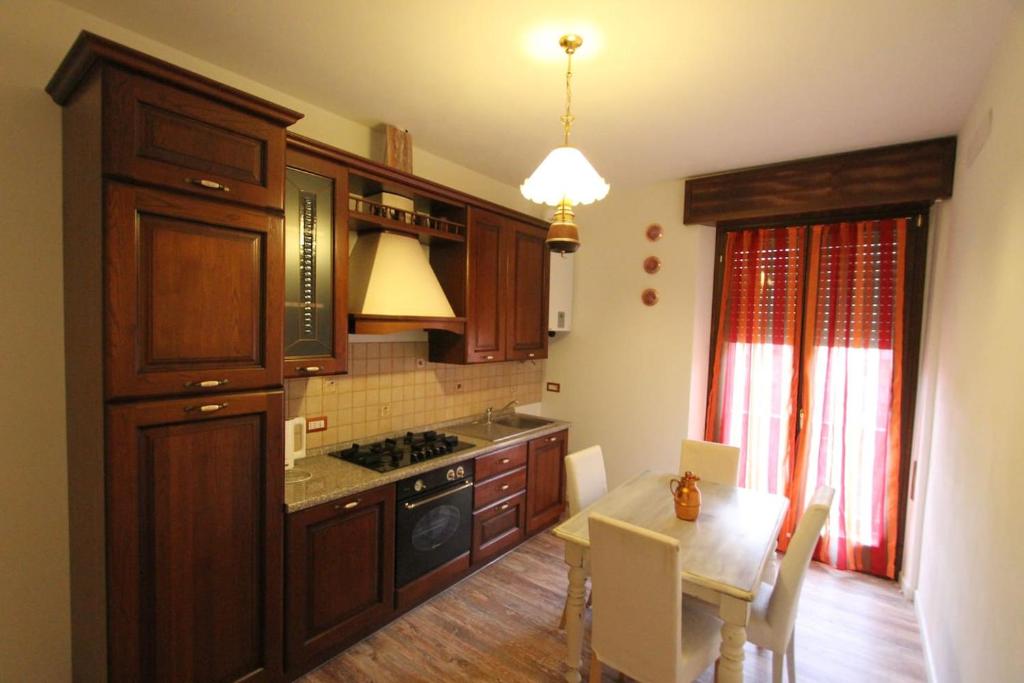 Kuchyň nebo kuchyňský kout v ubytování Ciao Verona Bed and Kitchen