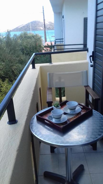 Balkón nebo terasa v ubytování Lena Apartments
