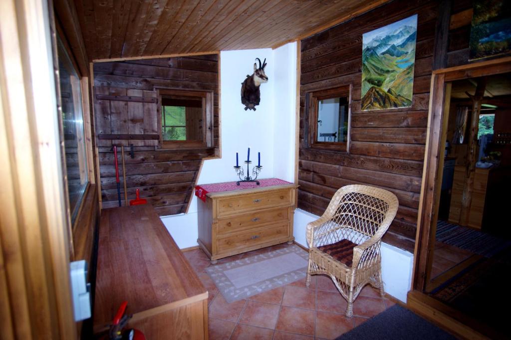 Posezení v ubytování Ferienhaus Stupp