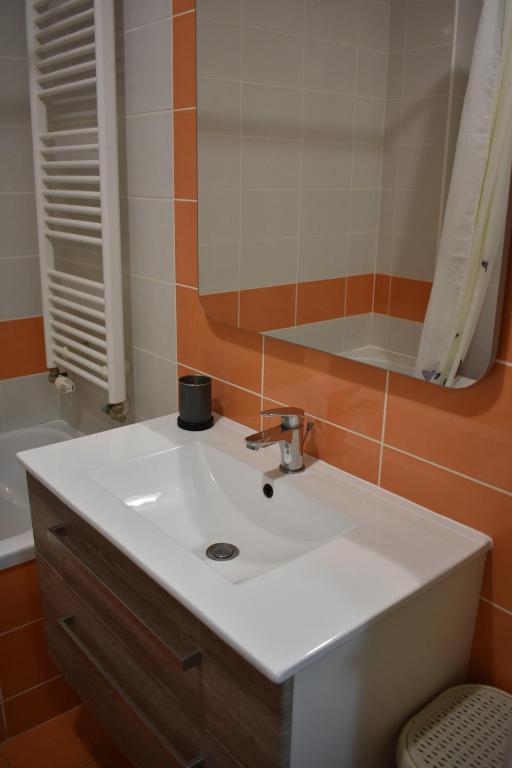 Koupelna v ubytování Apartman BoNi