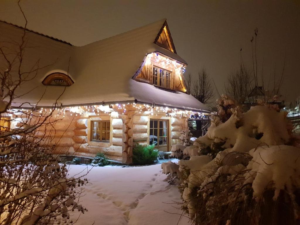 Domek Góralski Chata u Słodkiego Zakopane v zime