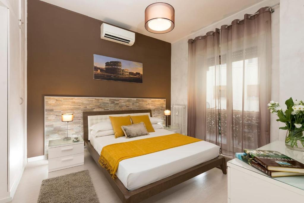 Posteľ alebo postele v izbe v ubytovaní GuestHouse near St.Peter