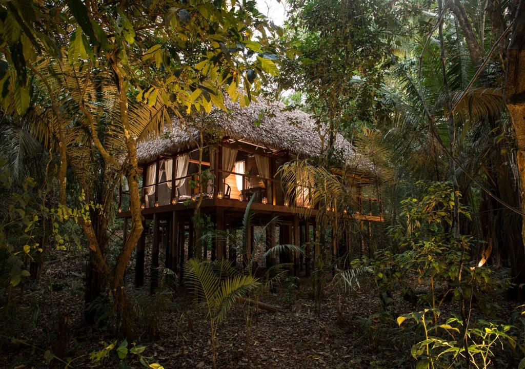 Zahrada ubytování Inkaterra Hacienda Concepcion