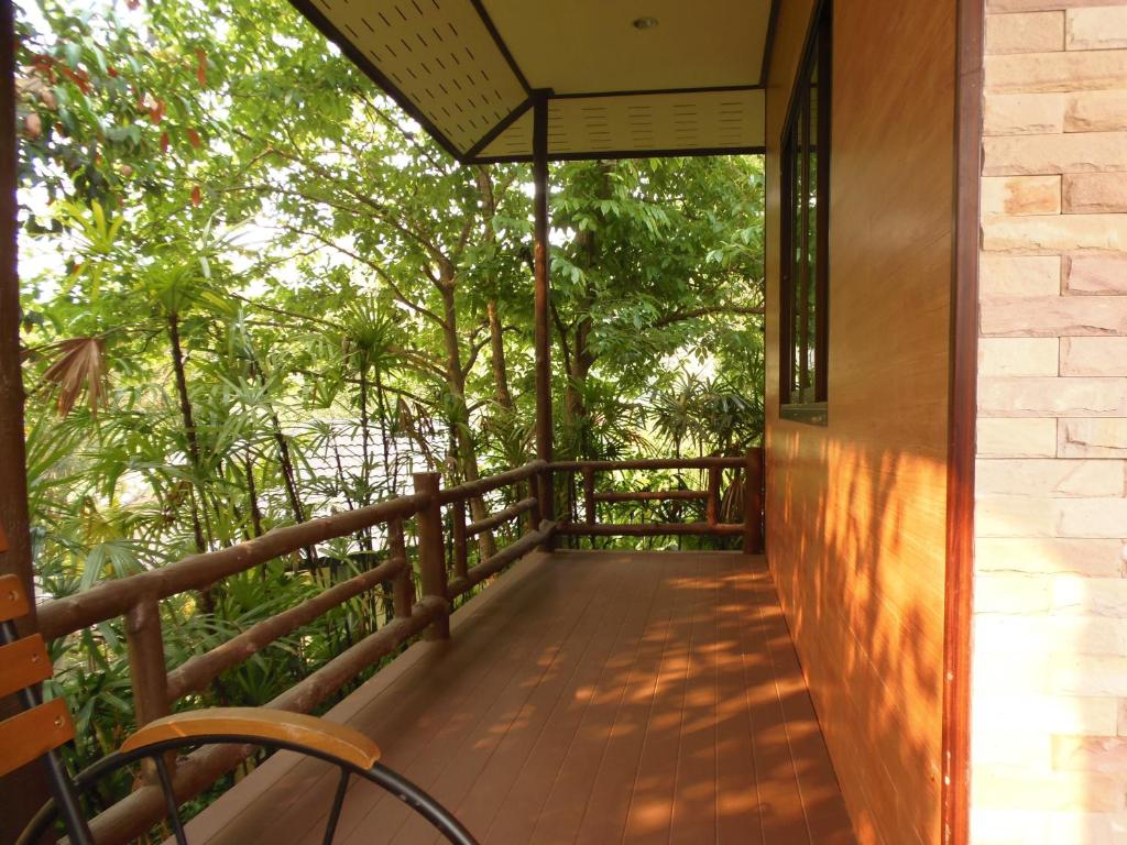 Balkón nebo terasa v ubytování Pai My Guest Resort - SHA Plus