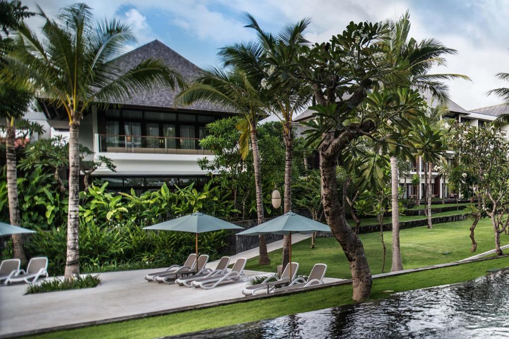 Zahrada ubytování The Anvaya Beach Resort Bali