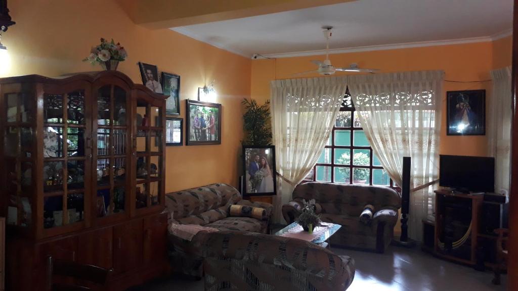 Posezení v ubytování Basilico Homestay