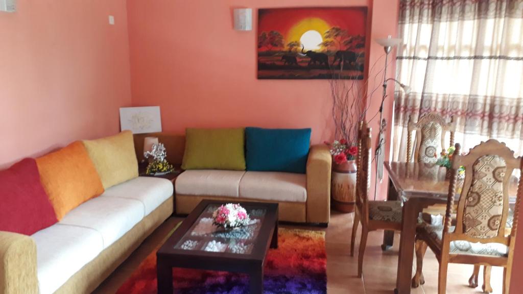 Posezení v ubytování Basilico Homestay