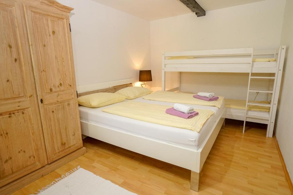 Postel nebo postele na pokoji v ubytování Hotel Rosmann