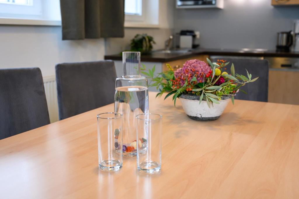 Nápoje v ubytovaní Appartements Insieme