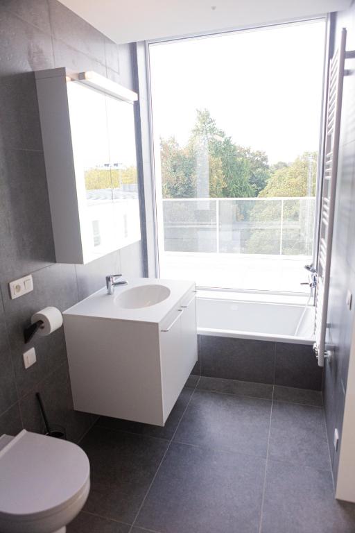 Koupelna v ubytování Hotel Den Briel