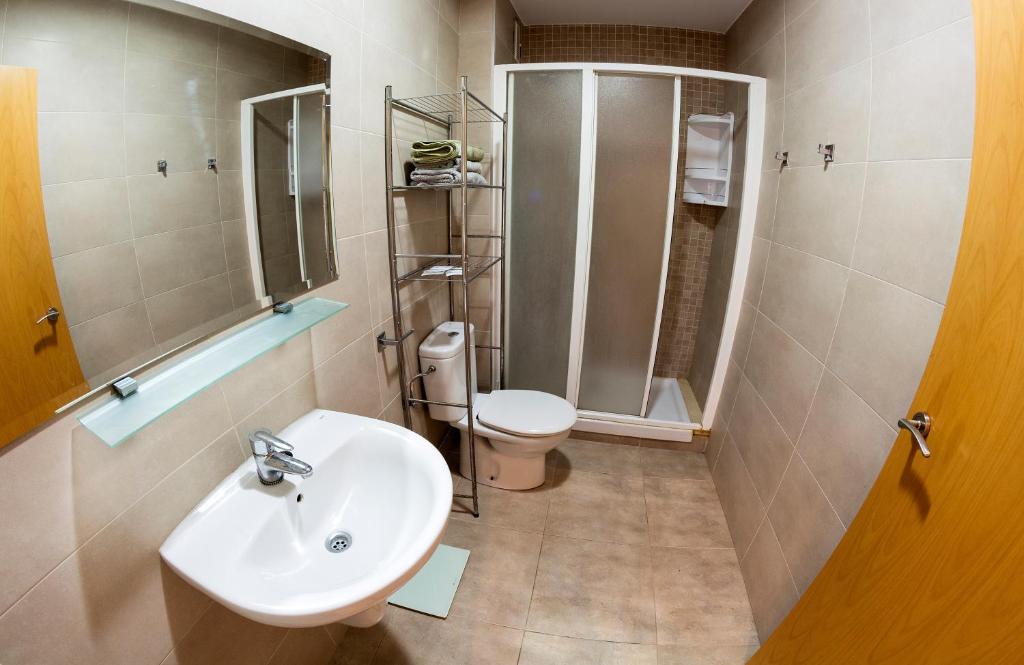 Kúpeľňa v ubytovaní LOFT IN 3th floor & TERRACE in 4th floor