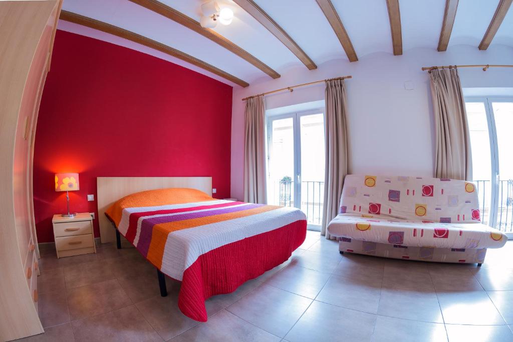 Posteľ alebo postele v izbe v ubytovaní LOFT IN 3th floor & TERRACE in 4th floor