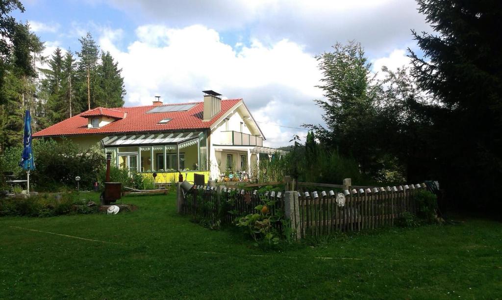 Zahrada ubytování Ferienwohnung Haubner