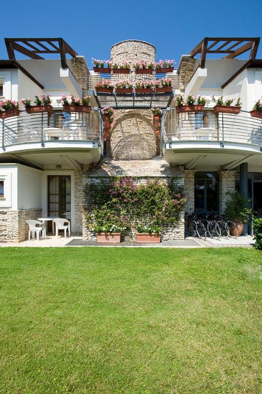 Zahrada ubytování Hotel Poseidon