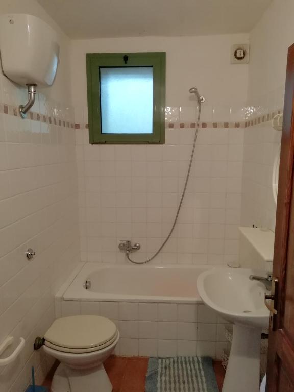 Koupelna v ubytování Podere Poggio Corbo
