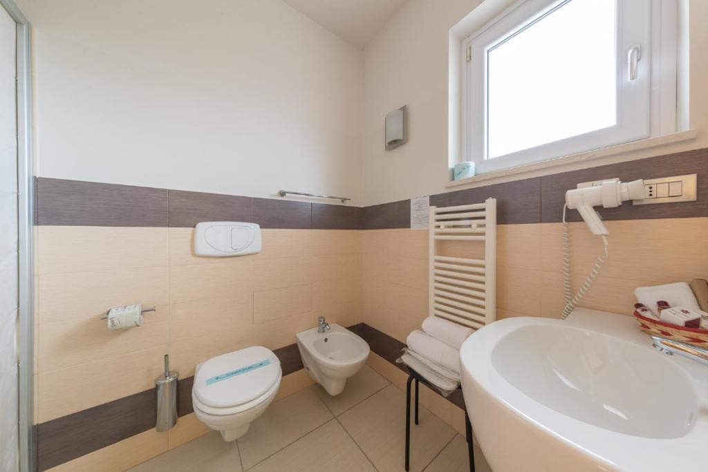 Koupelna v ubytování Hotel La Ninfea