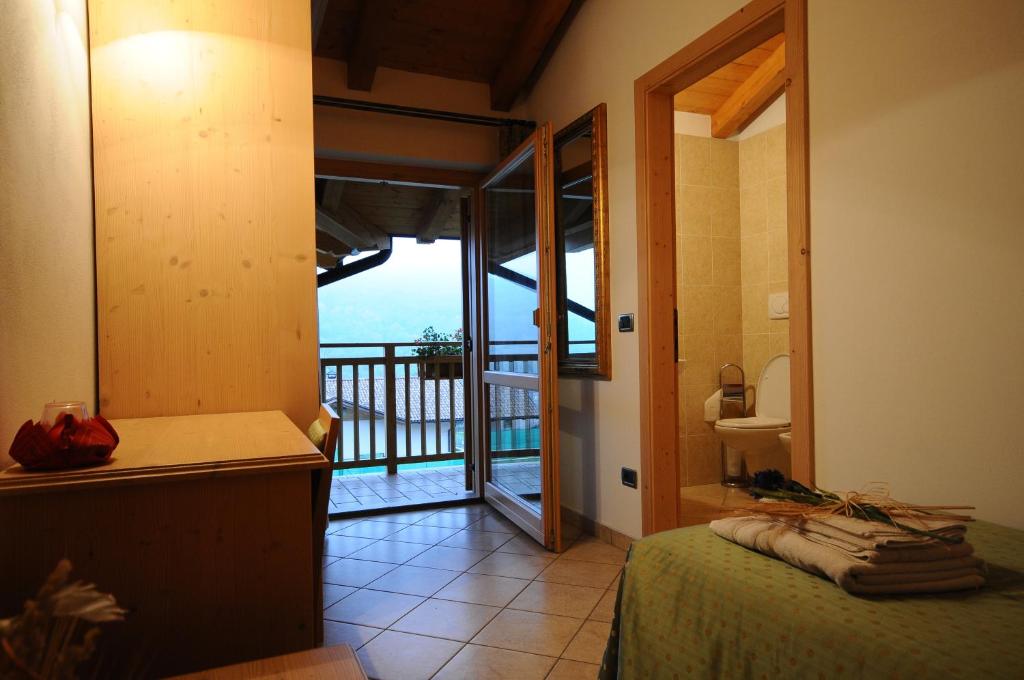 Balkón nebo terasa v ubytování Agritur Campo Fiorito