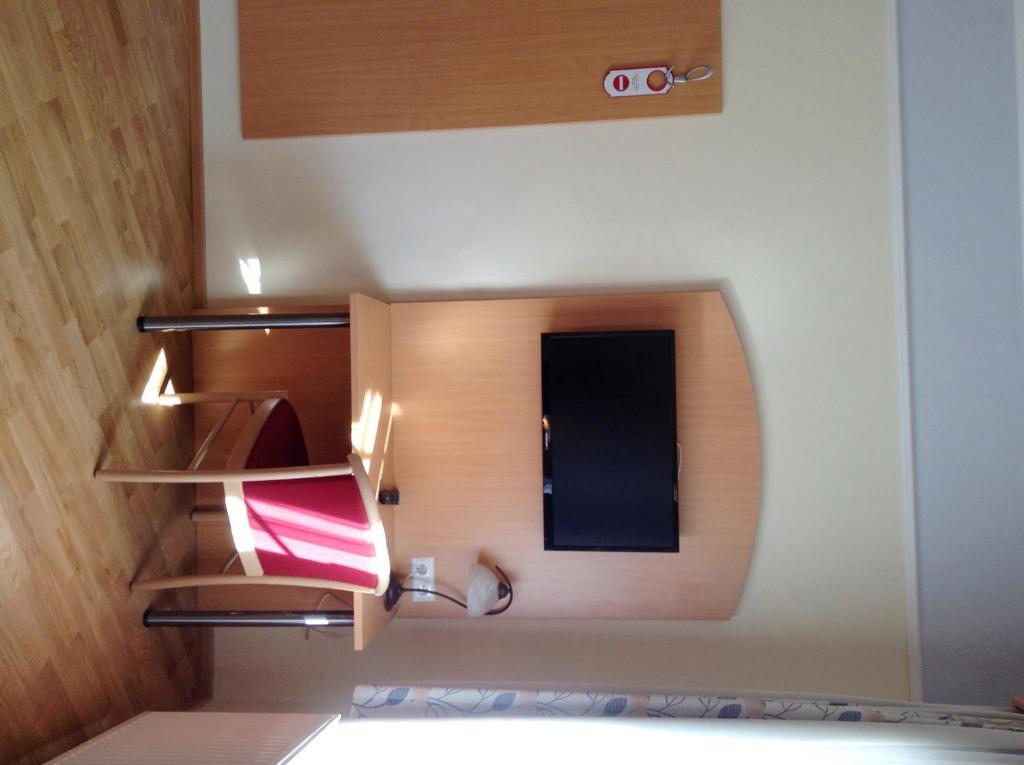 Postel nebo postele na pokoji v ubytování Gasthof Post
