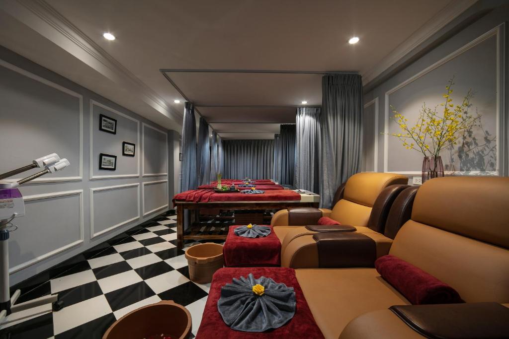 Posezení v ubytování Maya Boutique Hotel & Spa